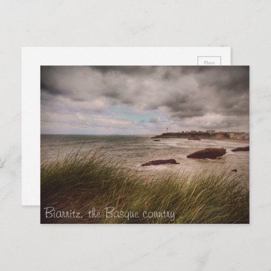 De Romantic Biarritz Briefkaart (Voorkant / Achterkant)