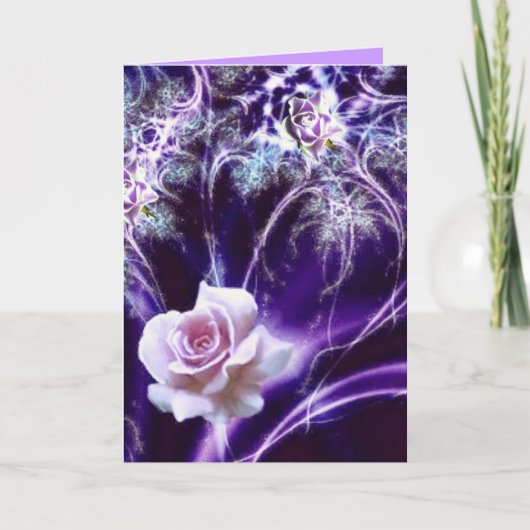 De romantische Kaart van de Verjaardag (Voorkant)