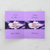 De romantische Kaart van de Verjaardag (Binnen)