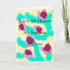 De Romantische kaart van het huwelijk