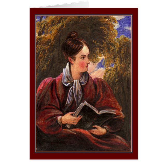 De romantische Lezer, Allegorie van Literatuur (Voorkant)