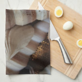 De romantische Tropische Exotische Shells van het Theedoek (Quarter Fold)