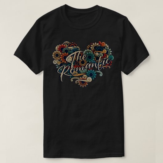 DE ROMANTISCHE VIGNETTE  KLEUR T-SHIRT (Design voorkant)