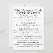 De Romeinen op de weg Sinner's Prayer Kaart (Voorkant)