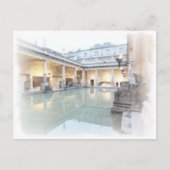 De Romeinse baden, Bath Briefkaart (Voorkant)