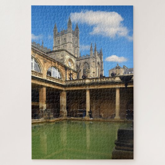 De Romeinse baden, Bath. Legpuzzel (Verticaal)
