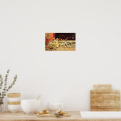 De Romeinse Maidens van Juan Luna. Poster (Keuken)