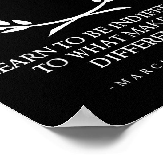 De Romeinse stoïcijnse filosofie van Caesar Marcus Poster (Hoek)