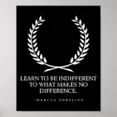 De Romeinse stoïcijnse filosofie van Caesar Marcus Poster (Voorkant)