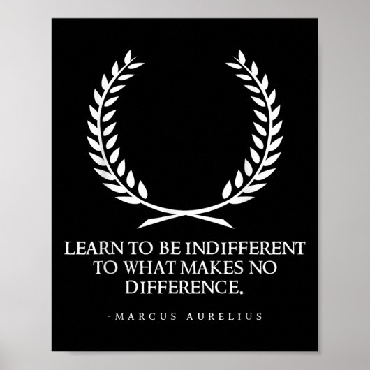 De Romeinse stoïcijnse filosofie van Caesar Marcus Poster (Voorkant)