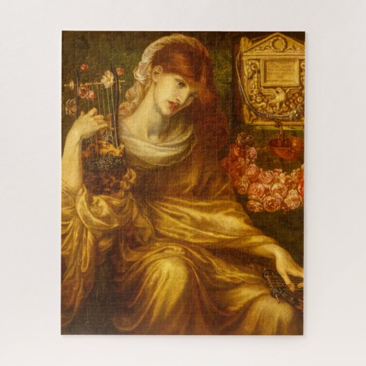 De Romeinse weduwe door Dante Gabriel Rossetti Legpuzzel (Verticaal)
