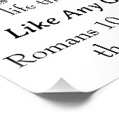 De Romeinse weg Zinnersgebed Perfect Poster (Hoek)