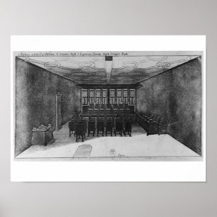 De Romerzaal in Frankfurt am Main Poster