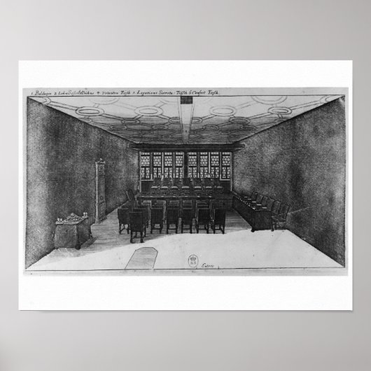 De Romerzaal in Frankfurt am Main Poster (Voorkant)