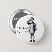 "De romp is voorbij..." Ronde Button 5,7 Cm (Voorkant /achterkant)