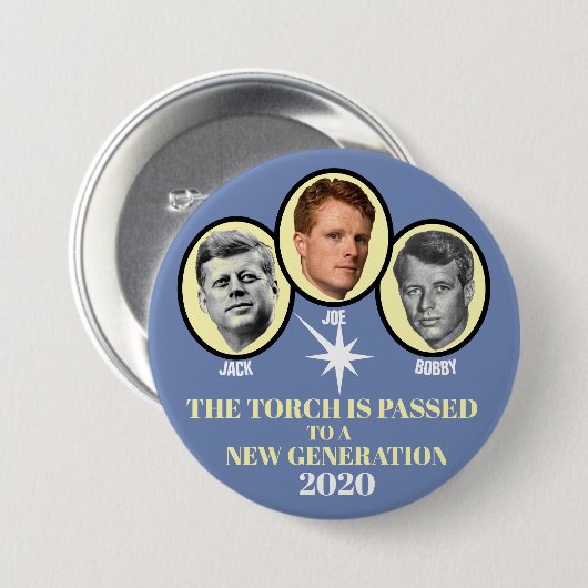 De romp is voorbij ronde button 7,6 cm (Voorkant /achterkant)