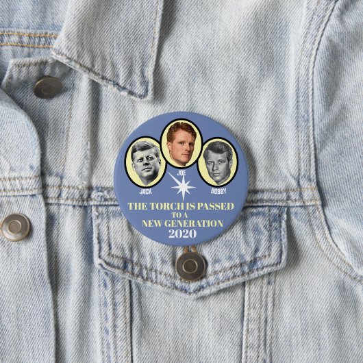 De romp is voorbij ronde button 7,6 cm (In situ)