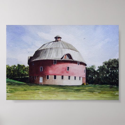 De Ronde Barn-poster Poster (Voorkant)