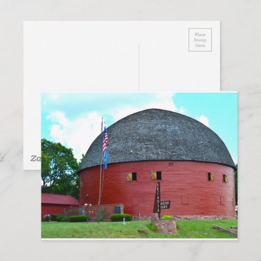 De Ronde Barn van Arcadia Briefkaart (Voorkant / Achterkant)