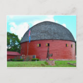 De Ronde Barn van Arcadia Briefkaart (Voorkant)