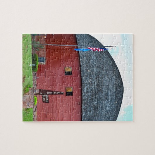 De Ronde Barn van Arcadia Legpuzzel (Horizontaal)