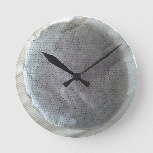 De ronde Engelse Klok van de Muur van het (Voorkant)