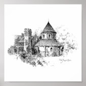 De ronde kerk poster (Voorkant)