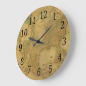 De Ronde klok van de Kaart van de V.S. (Hoek)