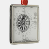 De Ronde Tafel van Koning Arthur Metalen Ornament (Rechts)