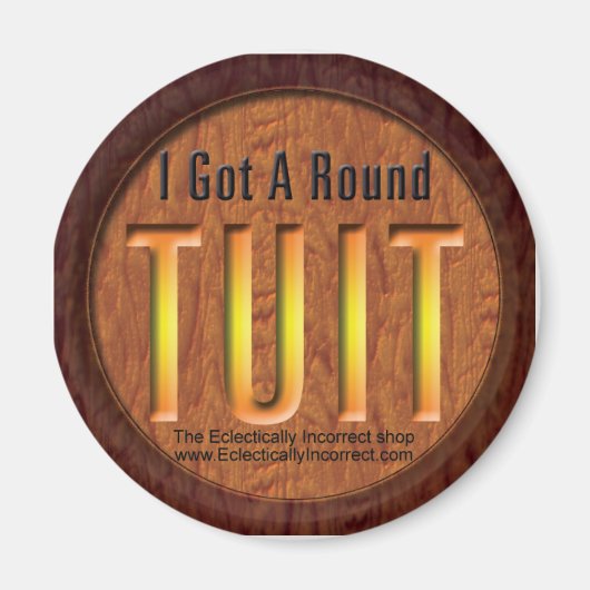 De ronde tuit magneet (Voorkant)