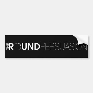 De ronde volharding - de bloeding bumpersticker