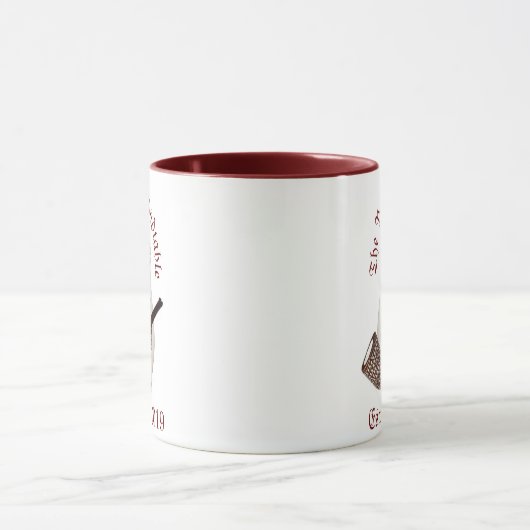 De rondetafelbeker van het jaar 2020 mok (Midden)