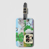 De rondleiding bagagelabel (Voorkant (verticaal))