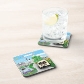 De rondleiding bier onderzetter (Rechterzijde)