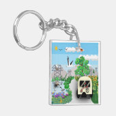 De rondleiding sleutelhanger (Voorkant Links)