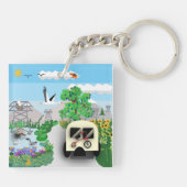 De rondleiding sleutelhanger (Achterkant)