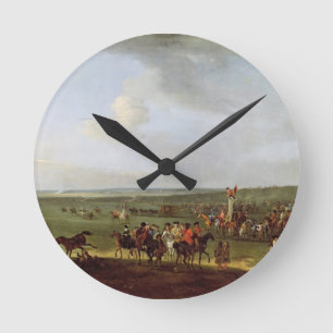 De rondreis bij Newmarket, die voor K voorbereidin Ronde Klok