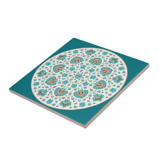 De rondreis tegeltje (Zijkant)