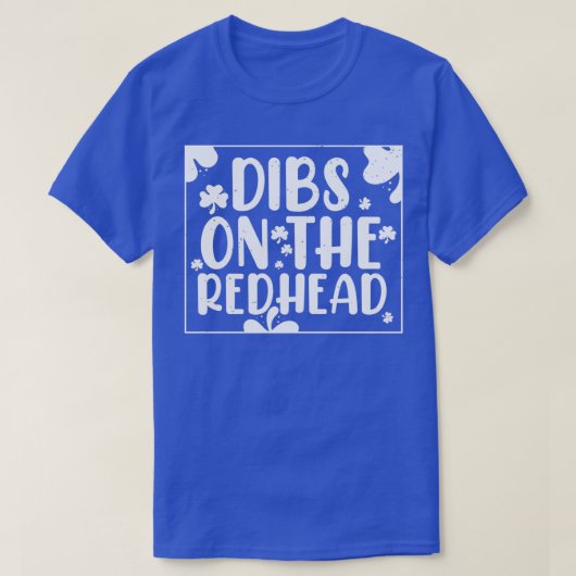 De roodbaars van de Ierse drinkers T-shirt (Design voorkant)