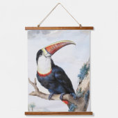 De roodbilled Toucan (1748) van Aert Schouman Hangend Wandkleed (Voorkant)