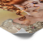 De Roodkop - prachtig Fantasy Thed Poster (Hoek)