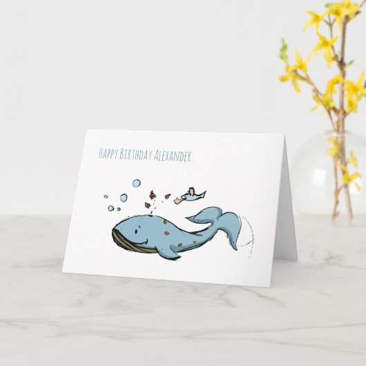 De roofzuiger van Birthday Greeting Kaart (Gele Bloem)