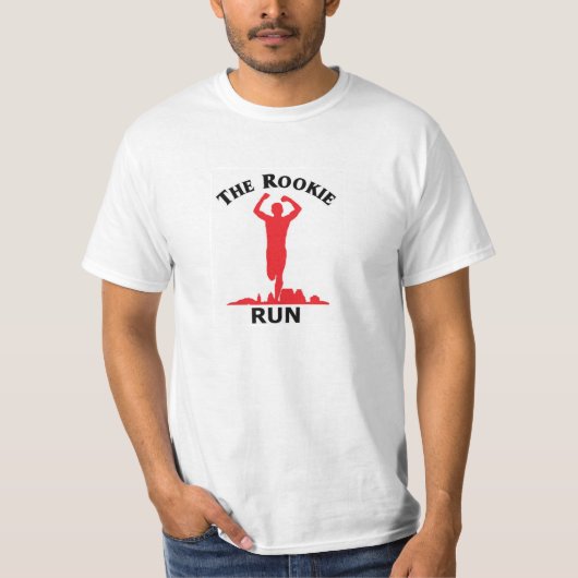 De Rookie Run T-shirt (Voorkant)