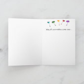 De Rookwolk van de paardebloem, Gelukkige Kaart (Binnen)