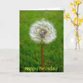 De Rookwolk van de paardebloem, Gelukkige Kaart (Gele Bloem)