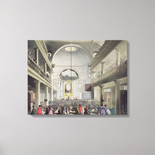 De rooms-katholieke kapel, Lincolns Inn Fields, fr Canvas Afdruk