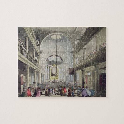 De rooms-katholieke kapel, Lincolns Inn Fields, fr Legpuzzel (Horizontaal)