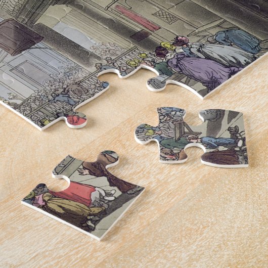 De rooms-katholieke kapel, Lincolns Inn Fields, fr Legpuzzel (Zijkant)