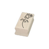 De roos Art Stempel (Stempel)