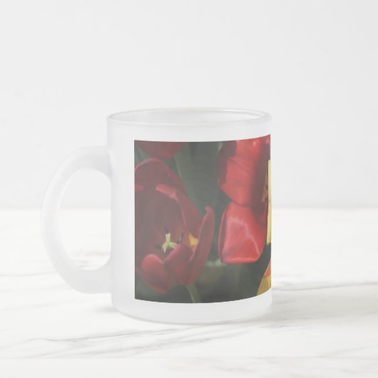 De Roos Binnenin Matglas Koffiemok (Links)